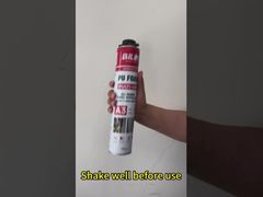 조인트 충진 및 구멍 밀봉에 PU 폼(폴리우레탄 폼) 적용