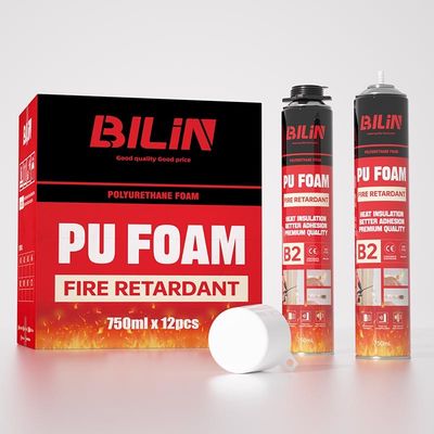 환경 친화적 소화 retardant PU 폼 폐 밀폐물 화재 방지 스프레이 폼