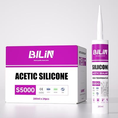 280ml 일반 목적 실리콘 밀폐물 유리 창문 및 문에 대 한 비 방지