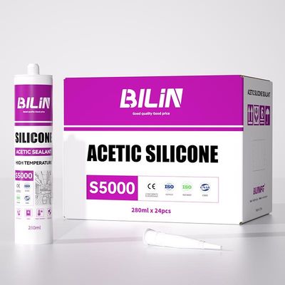 BILIN S5000 아세토시 큐어 실리콘 밀착제 자동차 및 건설용